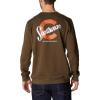 imageColumbia Mens M Logo Fleece CrewOlive GreenC Sportswear 2