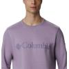 imageColumbia Mens M Logo Fleece CrewShale Purple Puff Logo