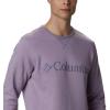 imageColumbia Mens M Logo Fleece CrewShale Purple Puff Logo