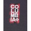 imageColumbia Mens M Logo Fleece CrewShark HeatherCsc Stacked Frame Camo
