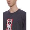 imageColumbia Mens M Logo Fleece CrewShark HeatherCsc Stacked Frame Camo