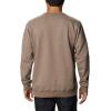 imageColumbia Mens M Logo Fleece CrewWet Sand Heather Vertical Split