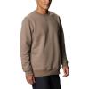 imageColumbia Mens M Logo Fleece CrewWet Sand Heather Vertical Split