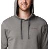 imageColumbia Mens Trek Graphic HoodieCharcoal HeatherButton Badge