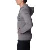 imageColumbia Mens Trek Graphic HoodieCity Grey HeatherTreestriped Flag