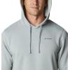 imageColumbia Mens Trek Graphic HoodieColm Grey Hthr  Checkered Range Graphic