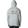 imageColumbia Mens Trek Graphic HoodieColm Grey Hthr  Checkered Range Graphic