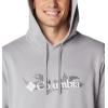 imageColumbia Mens Trek Graphic HoodieColumbia GreyNorthwoods Brand