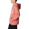 imageColumbia Mens Trek Graphic HoodieDark CoralTreestriped Flag