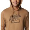 imageColumbia Mens Trek Graphic HoodieDelta  Bearly Checkered Peaks Graphic