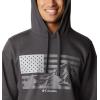 imageColumbia Mens Trek Graphic HoodieSharkUs Hood Flag
