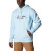 imageColumbia Mens Trek Graphic HoodieSky BlueNorthwoods Brand