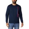 Collegiate Navy/Bluestone Vertical Spli