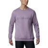 imageColumbia Mens M Logo Fleece CrewShale Purple Puff Logo