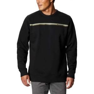 imageColumbia Mens M Logo Fleece CrewBlack Csc Bar