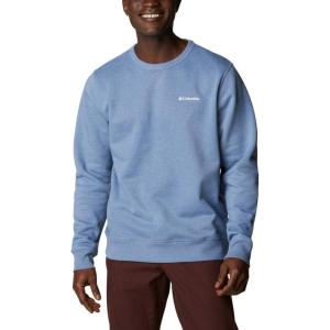 imageColumbia Mens M Logo Fleece CrewBluestone Heather Block Print