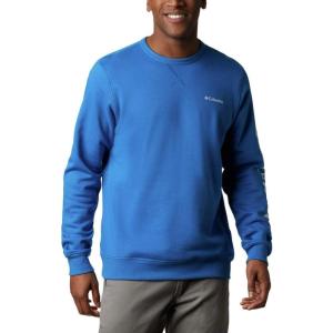 imageColumbia Mens M Logo Fleece CrewBright IndigoWhite