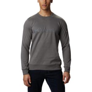 imageColumbia Mens M Logo Fleece CrewCharcoalBlack