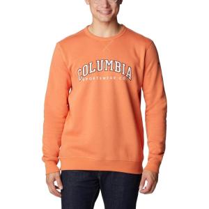 imageColumbia Mens M Logo Fleece CrewDesert OrangeCsc Varsity Arch 2