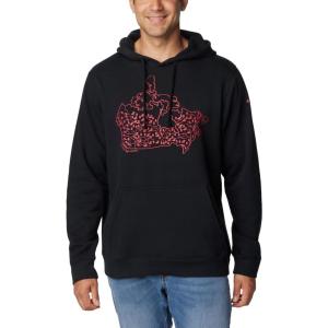 imageColumbia Mens Trek Graphic HoodieBlackCanada Treescape