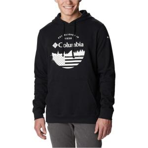 imageColumbia Mens Trek Graphic HoodieBlackFunFlags Graphic