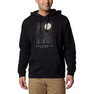 imageColumbia Mens Trek Graphic HoodieBlackLinear Drifts