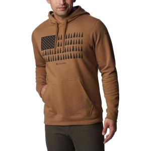 imageColumbia Mens Trek Graphic HoodieDelta  Treeline Flag Graphic