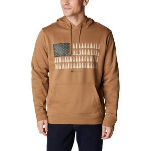 imageColumbia Mens Trek Graphic HoodieDeltaTreestriped Flag