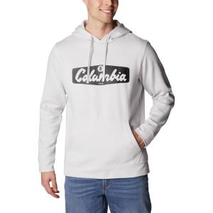 imageColumbia Mens Trek Graphic HoodieNimbus GreyHex Script