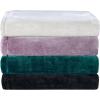 imageColumbia 50quot x 60quot Super Plush Lightweight Throw Blanket  Outdoor Essentials for Camping Picnics and Adventures Soft and Cozy Home Essentials for Bed and Living Room  BlackDark Stone