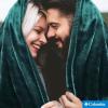 imageColumbia 50quot x 60quot Super Plush Lightweight Throw Blanket  Outdoor Essentials for Camping Picnics and Adventures Soft and Cozy Home Essentials for Bed and Living Room  BlackNight Wave