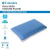 imageColumbia Cooling Gel Memory Foam Pillow  Comfortable and Supportive with Cooling ampamp Breathable Features  Removable Washable Cover QueenQueen