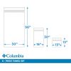 imageColumbia Quick Dry 90 Cotton10 Polyester Super Absorbent OekoTEX Certified 6Piece Bath Towel Value Set Set Includes 2 Bath Towels 2 Hand Towels 2 Washcloths  Nocturnal
