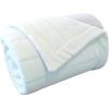 imageCozy Soft Fleece Filled Bed Blanket  wThermal Coil Warm Body Heat Radiating Technology  King  Gray