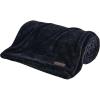 imageColumbia 50quot x 60quot Super Plush Lightweight Throw Blanket  Outdoor Essentials for Camping Picnics and Adventures Soft and Cozy Home Essentials for Bed and Living Room  BlackBlack