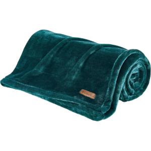imageColumbia 50quot x 60quot Super Plush Lightweight Throw Blanket  Outdoor Essentials for Camping Picnics and Adventures Soft and Cozy Home Essentials for Bed and Living Room  BlackNight Wave