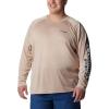 imageColumbia Mens PFG Terminal Tackle Long Sleeve ShirtAncient FossilCarbon Logo