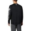 imageColumbia Mens PFG Terminal Tackle Long Sleeve ShirtBlackCool Grey Logo