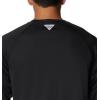 imageColumbia Mens PFG Terminal Tackle Long Sleeve ShirtBlackCool Grey Logo