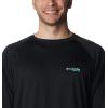 imageColumbia Mens PFG Terminal Tackle Long Sleeve ShirtBlackGulf Stream Logo