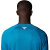imageColumbia Mens PFG Terminal Tackle Long Sleeve ShirtBlue EchoWhite Logo