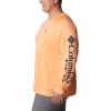 imageColumbia Mens PFG Terminal Tackle Long Sleeve ShirtBright NectarCarbon Logo
