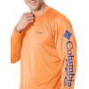 imageColumbia Mens PFG Terminal Tackle Long Sleeve ShirtBright NectarVivid Blue Logo