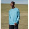 imageColumbia Mens PFG Terminal Tackle Long Sleeve ShirtCanyon BlueIcy Morn Logo