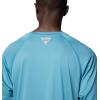 imageColumbia Mens PFG Terminal Tackle Long Sleeve ShirtCanyon BlueIcy Morn Logo
