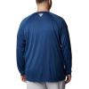 imageColumbia Mens PFG Terminal Tackle Long Sleeve ShirtCarbonRed Spark Logo