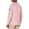 imageColumbia Mens PFG Terminal Tackle Long Sleeve ShirtCherry BlossomVivid Blue