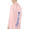 imageColumbia Mens PFG Terminal Tackle Long Sleeve ShirtCherry BlossomVivid Blue