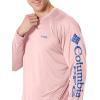 imageColumbia Mens PFG Terminal Tackle Long Sleeve ShirtCherry BlossomVivid Blue