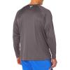 imageColumbia Mens PFG Terminal Tackle Long Sleeve ShirtCity GreyDark Lime Logo